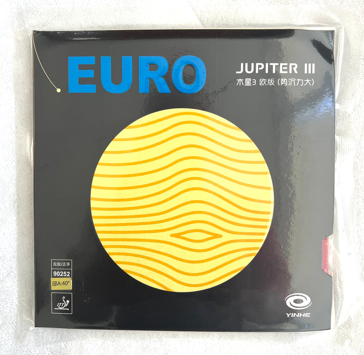 YINHE EURO Jupiter 3 Table Tennis Rubber Suitable for Forehand and Backhand(90252)