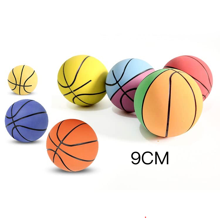 SPP 10PCS Random Color Diameter 9CM High Bounce Wrist Balls Kids Toy Balls for Sports Reaction Training