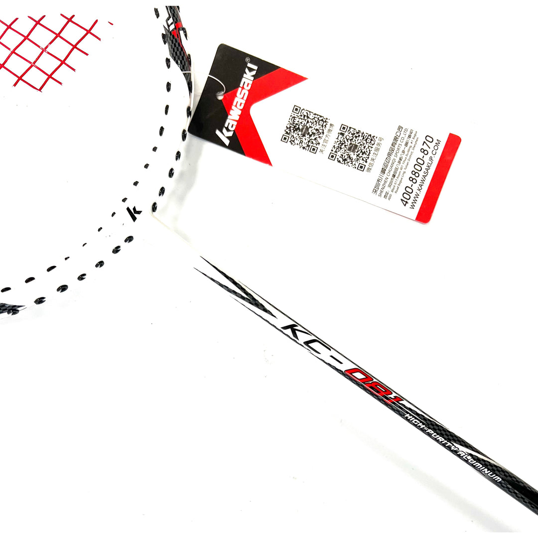 KWSAKI Carbon-AluminumIntegrated Badminton Racket KC-081(Red Blue) KC-085 KC-084