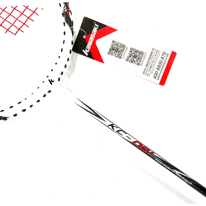 KWSAKI Carbon-AluminumIntegrated Badminton Racket KC-081(Red Blue) KC-085 KC-084