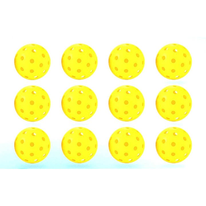 SPPHONEIX Pickleball Ball 26-hole Indoor Balls 6Pcs 12Pcs