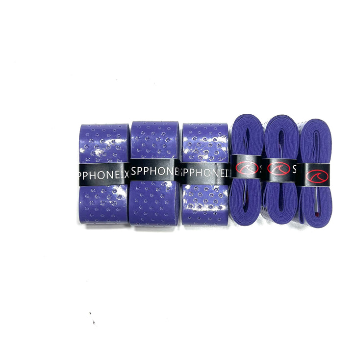SPPHONEIX Punching Grip Anti-slip Tennis Badminton Squash Racquet Over Grip Tape Overgrip Sweatband（12 COLORS）