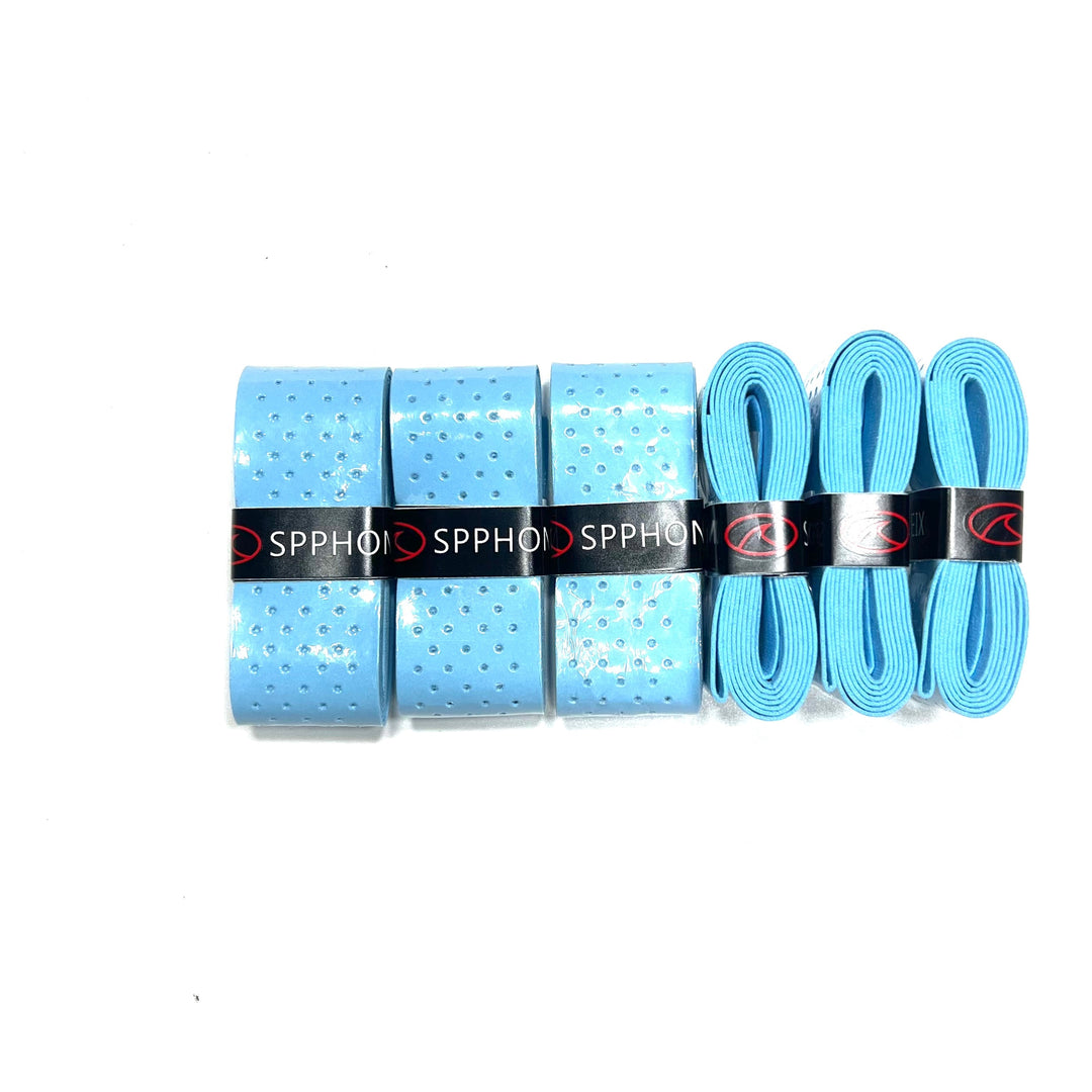 SPPHONEIX Punching Grip Anti-slip Tennis Badminton Squash Racquet Over Grip Tape Overgrip Sweatband（12 COLORS）