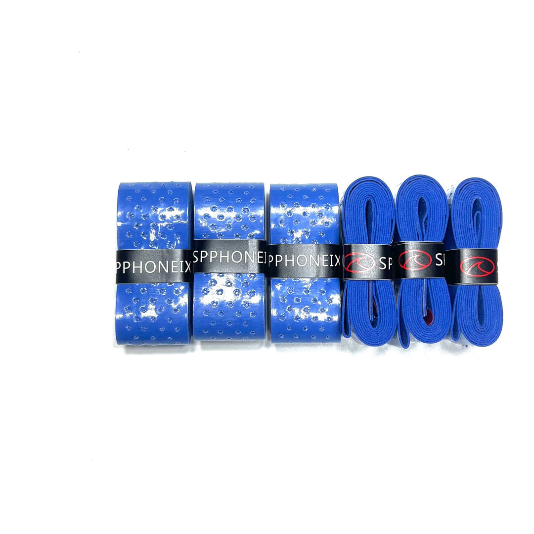 SPPHONEIX Punching Grip Anti-slip Tennis Badminton Squash Racquet Over Grip Tape Overgrip Sweatband（12 COLORS）