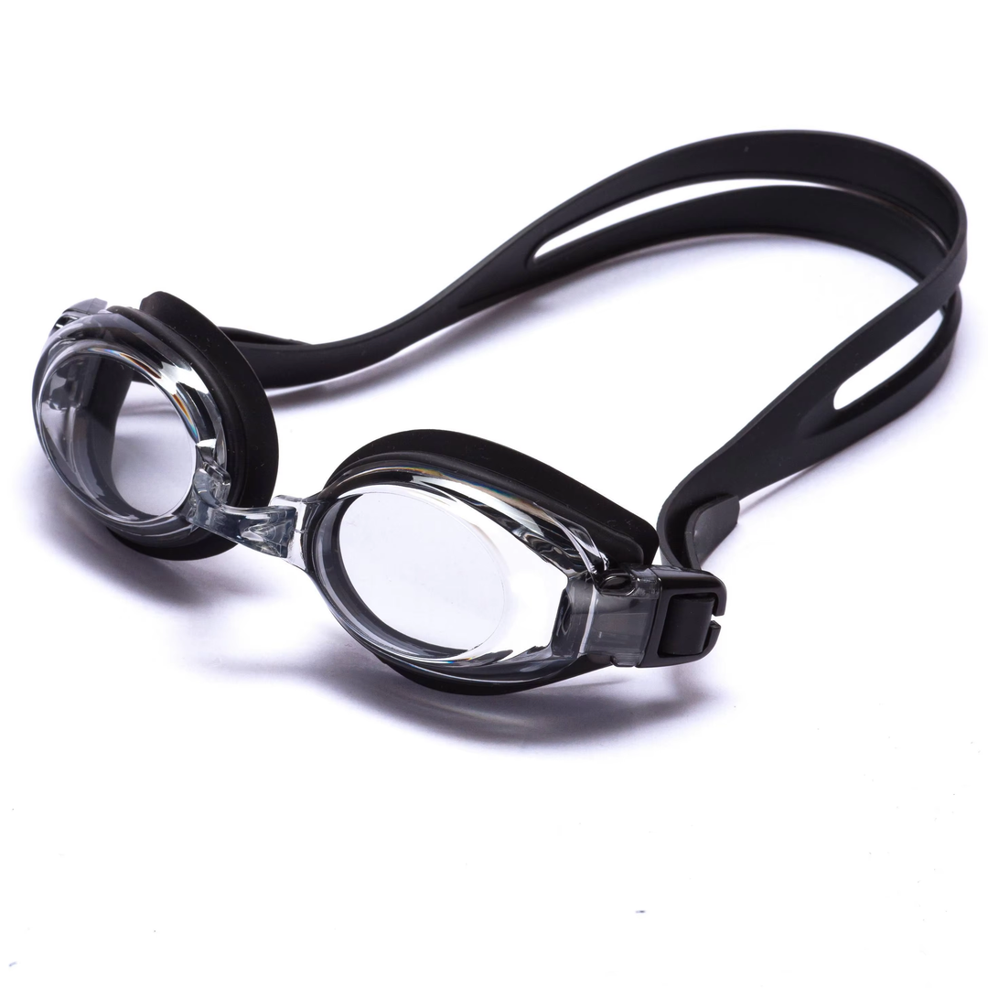 SPP HD Anti-Fog Swim Goggles with Double Silicone Strap, Adjustable, Leak-Proof &amp; UV Protection G1100