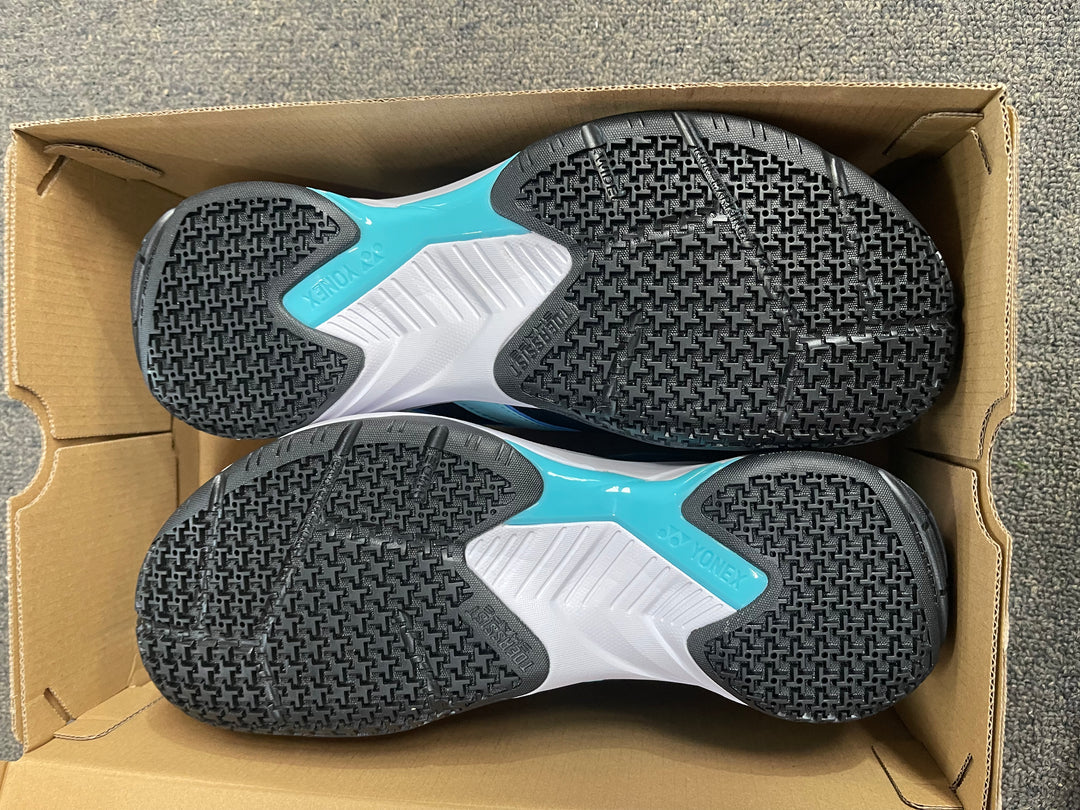 YONEX Power Cushion Cascade Accel Wide SHBCA1WEX Black/Ice Blue badminton shoes