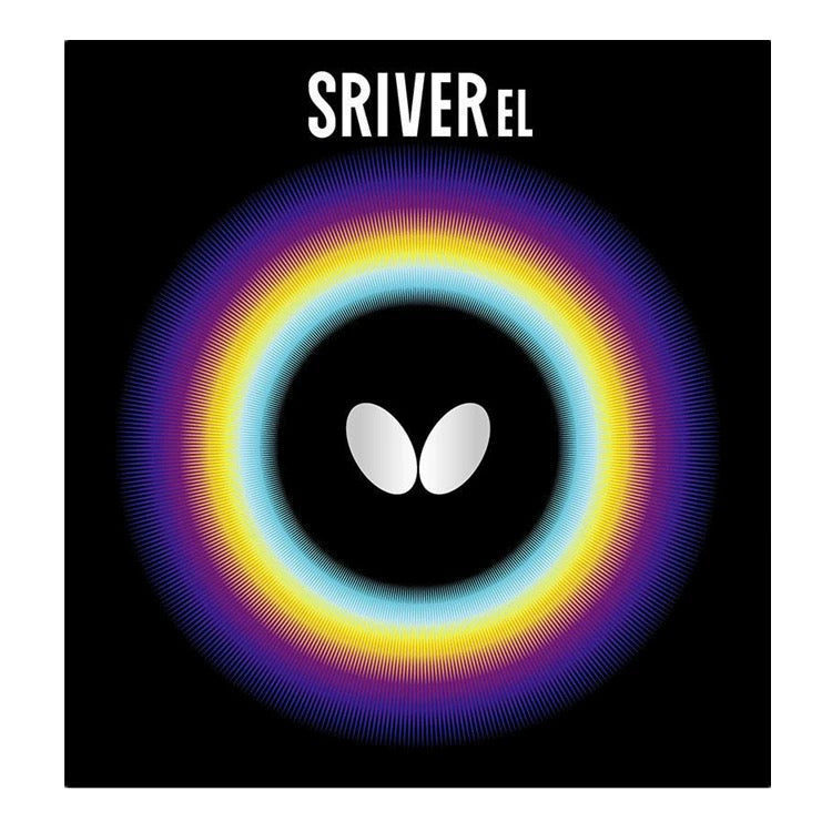BUTTERFLY Sriver EL Table Tennis Rubber - RED product image - Butterfly table tennis rubber