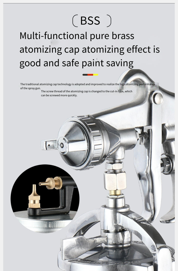 Handheld Pneumatic Paint Spray Gun – 2.0mm Nozzle, Suction Type, Model PQ 2