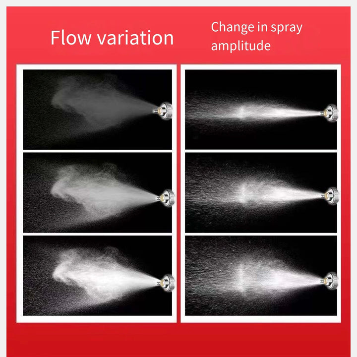 Pneumatic Paint Spray Gun – 400ml Top Cup, High Atomization, Model F75G