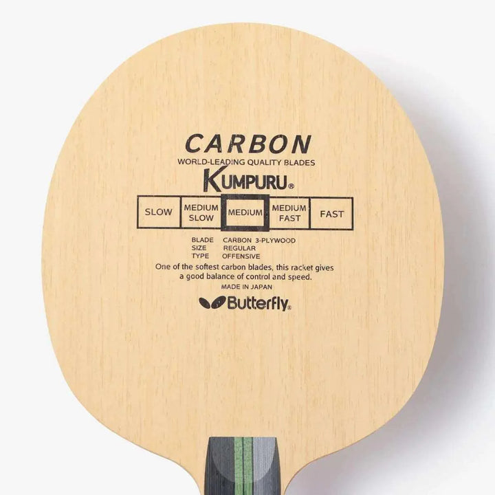 BUTTERFLY Kumpuru Carbon (30651)Table Tennis Blade FL
