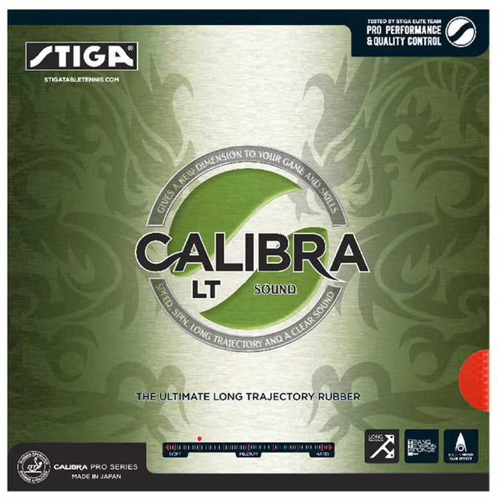 STIGA CALIBRA LT SOUND Table Tennis Rubber Non-tacky (Made in Japan)