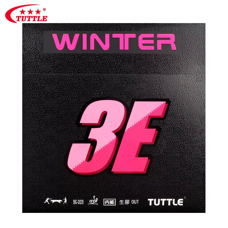 TUTTLE Winter 3E Pimples Out Special Table Tennis Rubber - Red product image - TUTTLE table tennis rubber