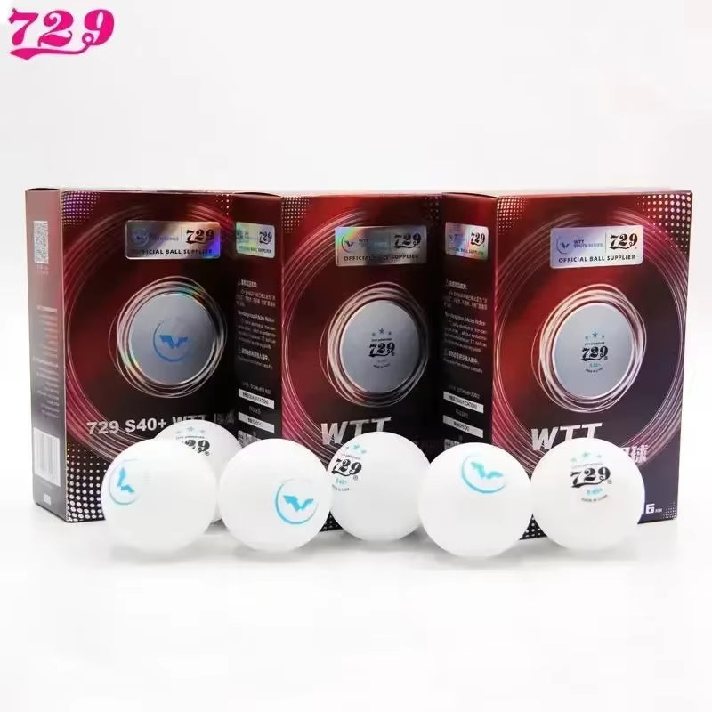 Original 729 Friendship WTT 3 Stars Table Tennis Balls