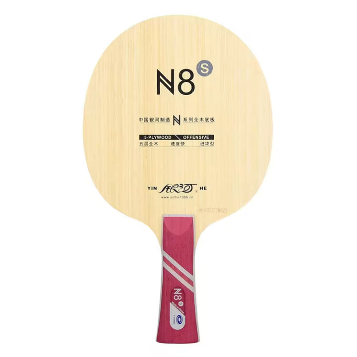 Yinhe N8s Pure Wood Table Tennis Blade
