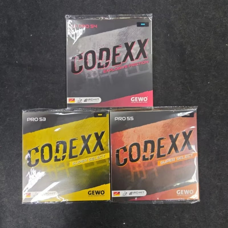 GEWO Decryption Kit 54 Super Decryption Table Tennis Rubber
