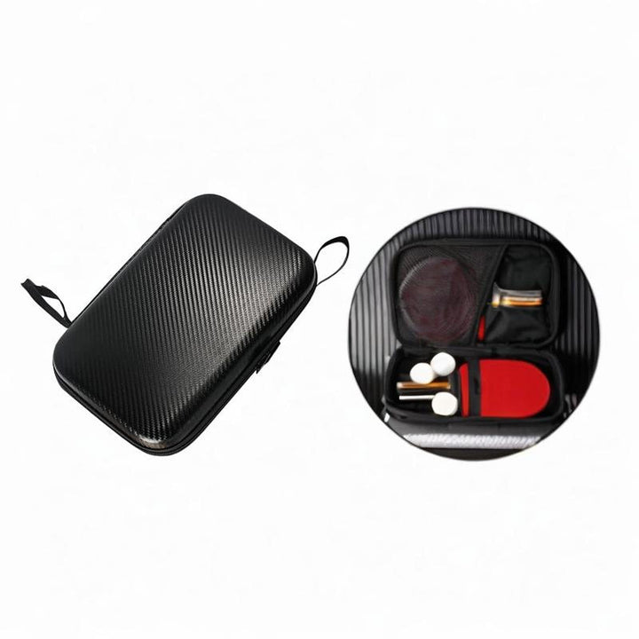 SPP Table Tennis Carbon Case Ping Pong Paddle Lightweight Cover for Paddles Balls Travel