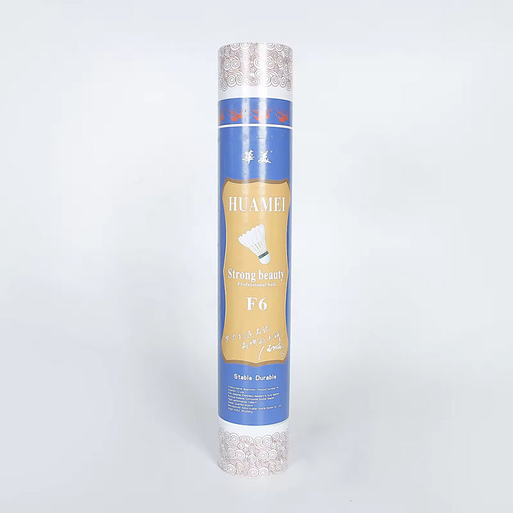 HUAMEI 12 PCS F6 Good Quality Duck Feather Badminton Shuttlecock