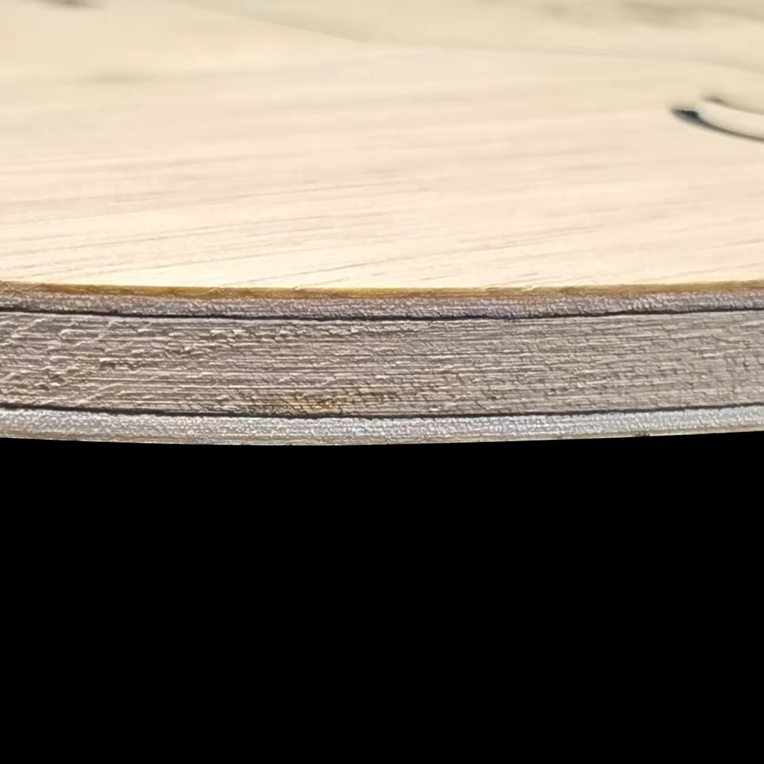 SANWEI CC LD Carbon 7 Layer Wood Table Tennis Blade