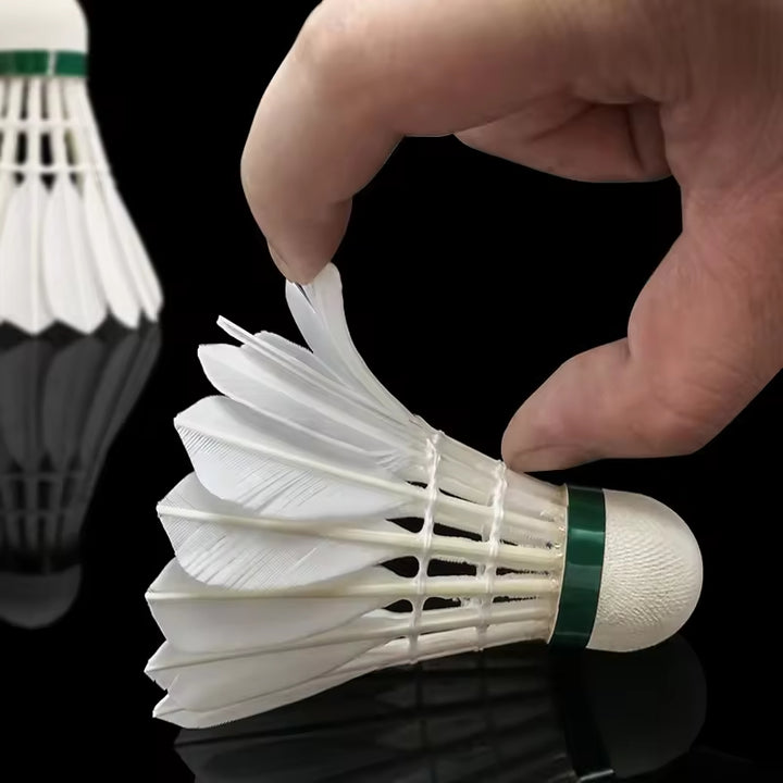 HUAMEI 12 PCS F5 Good Quality Duck Feather Badminton Shuttlecock