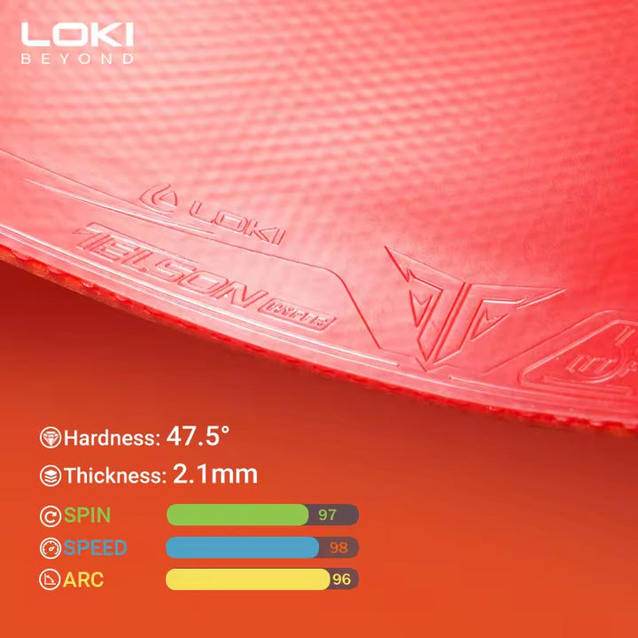 Loki Telson 100 High Quality Table Tennis Rubber