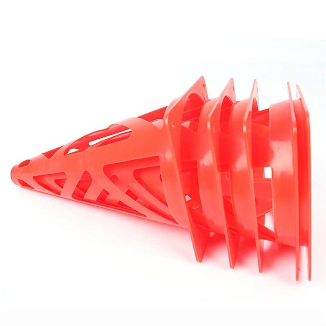 SPP 10Pcs Colorful Plastic Sports Cones for Football Basketball Training Parent-Child Activities