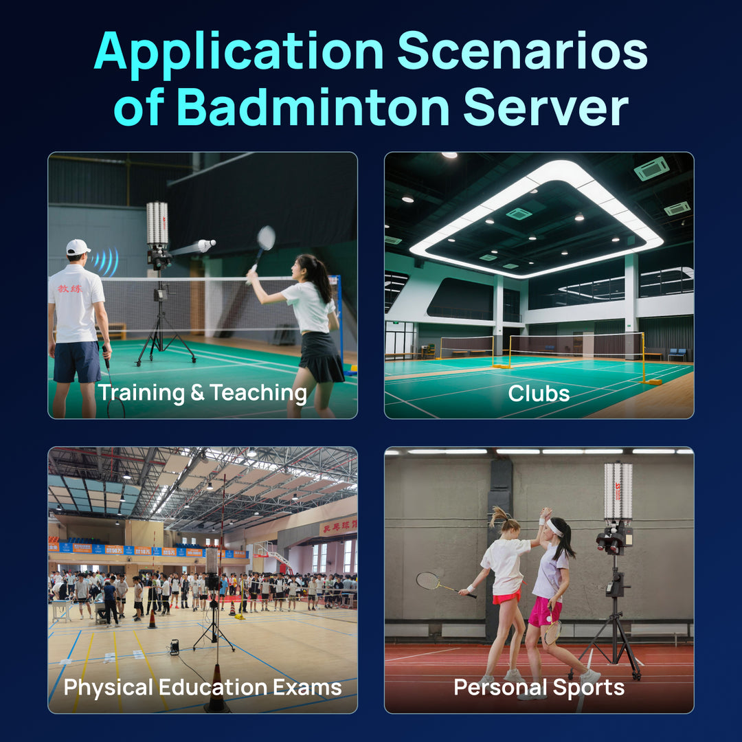 SIBOASI Badminton Machine B7 PRO