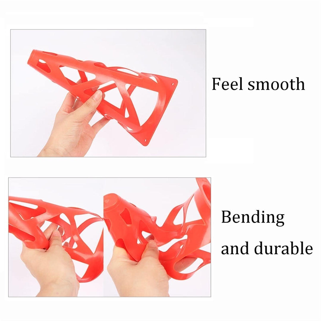SPP 10Pcs Colorful Plastic Sports Cones for Football Basketball Training Parent-Child Activities