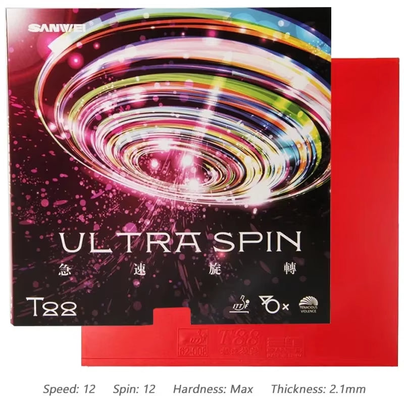 SANWEI T88 Ultra Spin Table Tennis Rubber