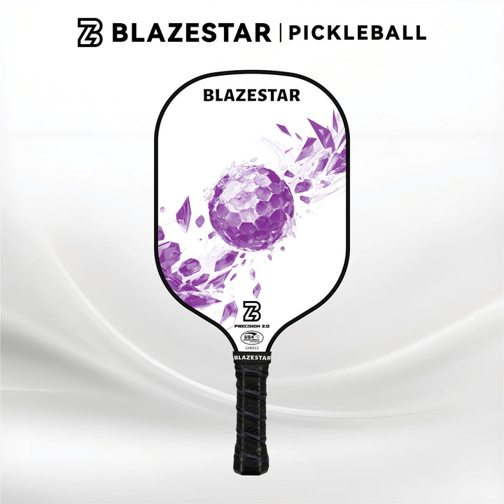 BLAZESTAR Professional Pickleball Paddle - Ice Hockey Series - Fiberglass Paddle