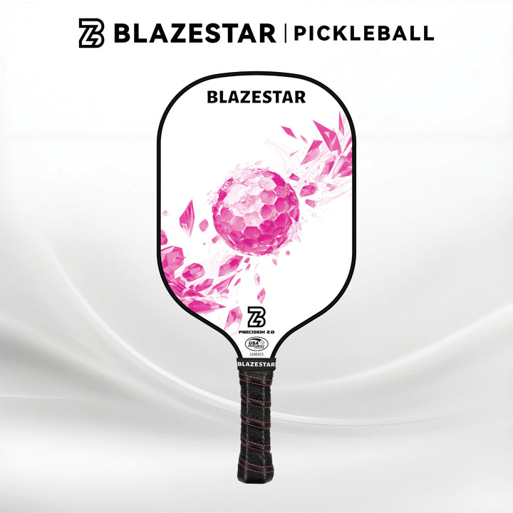 BLAZESTAR Professional Pickleball Paddle - Ice Hockey Series - Fiberglass Paddle
