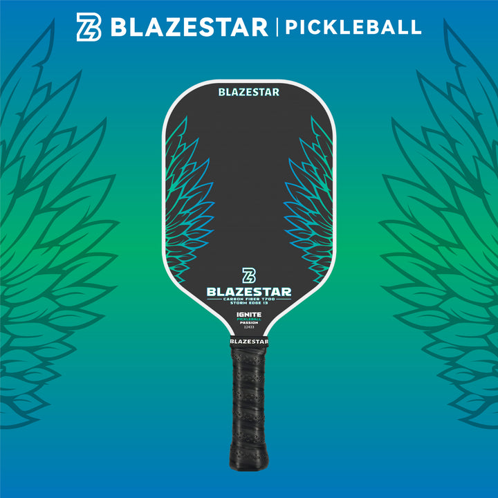 BLAZESTAR STORM EDGE 13 Series T700 Carbon Fiber Professional Pickleball Paddle