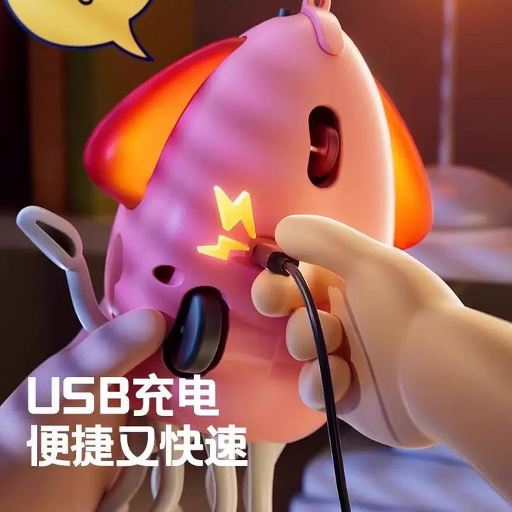 Viral Dancing Squid Toy | Auto Obstacle Avoidance Music Light Rechargeable Kids Toy