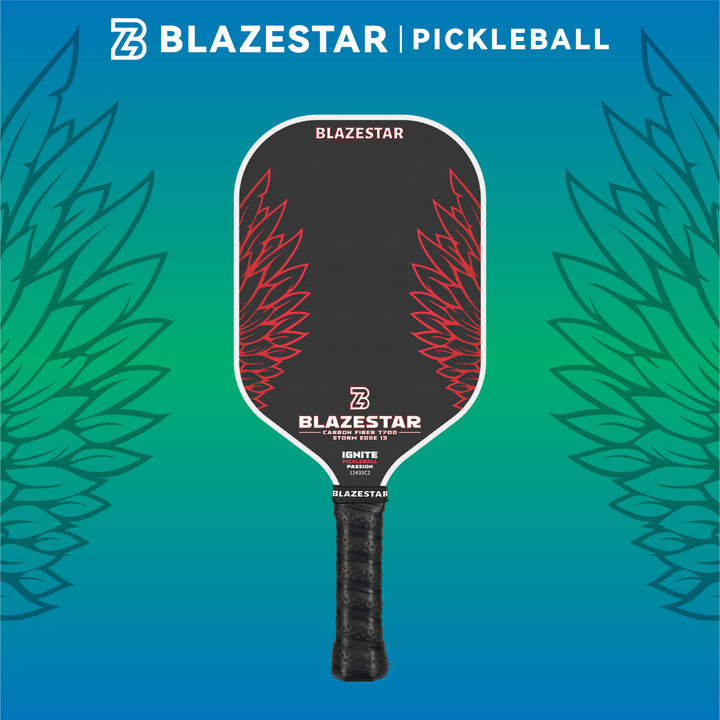 BLAZESTAR STORM EDGE 13 Series T700 Carbon Fiber Professional Pickleball Paddle