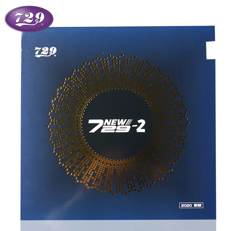 729 Friendship NEW 729-2/NEW 729-2 Ping Pong Rubbers Table Tennis Rubbers - Black product image - 729 table tennis