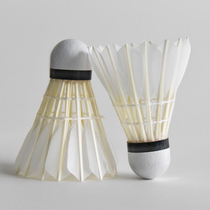 WONG 12 PCS ELITE Badminton Goose Feather Badminton Shuttlecock