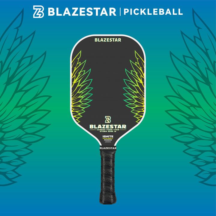 BLAZESTAR STORM EDGE 13 Series T700 Carbon Fiber Professional Pickleball Paddle