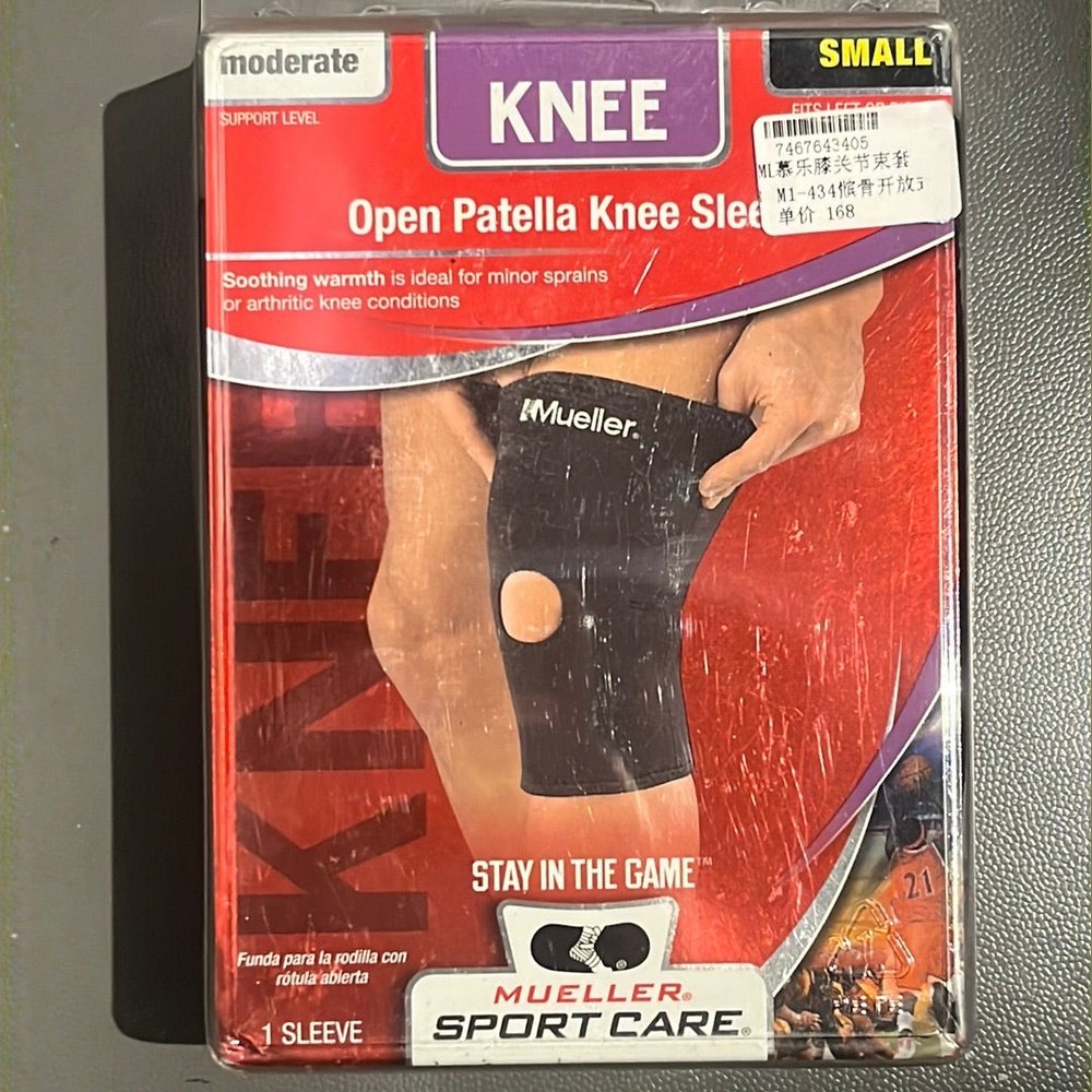 Mueller Open Patella Knee Sleeve 434SM – SP x SPORT