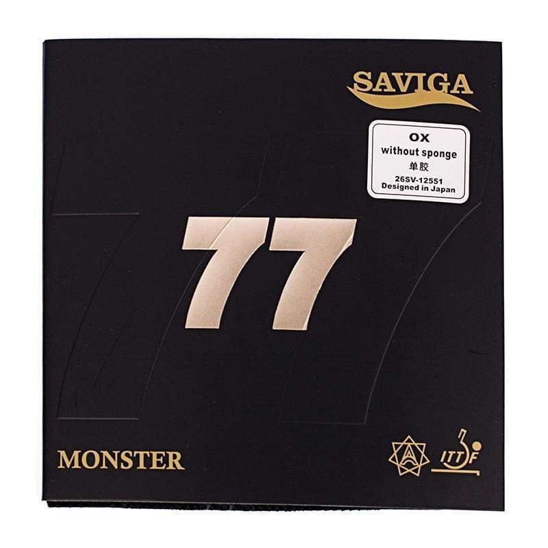 DAWEI SAVIGA DAWEI Saviga 77 Monster Ox Table Tennis Rubber - Red / Black Long Pimples product image - DAWEI table