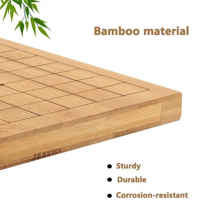Chinese Weiqi Go Game Set WOOD Board