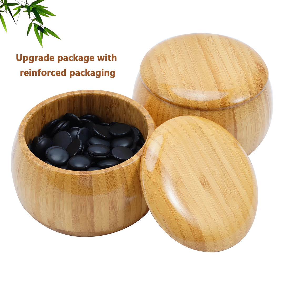 Chinese Weiqi Go Game Set WOOD Board