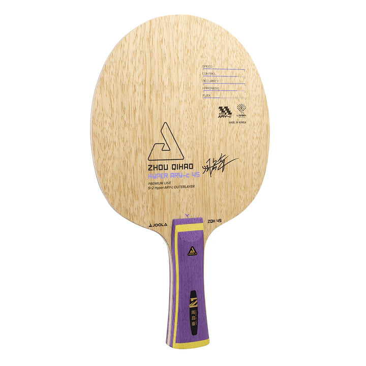 JOOLA Zhou Qihao Hyper-ARY-c 45 Table Tennis Blade