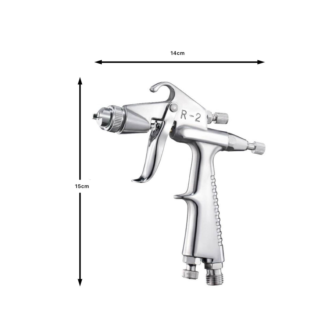 Pneumatic Paint Spray Gun – 200ml Cup, Easy to Clean, Model R2