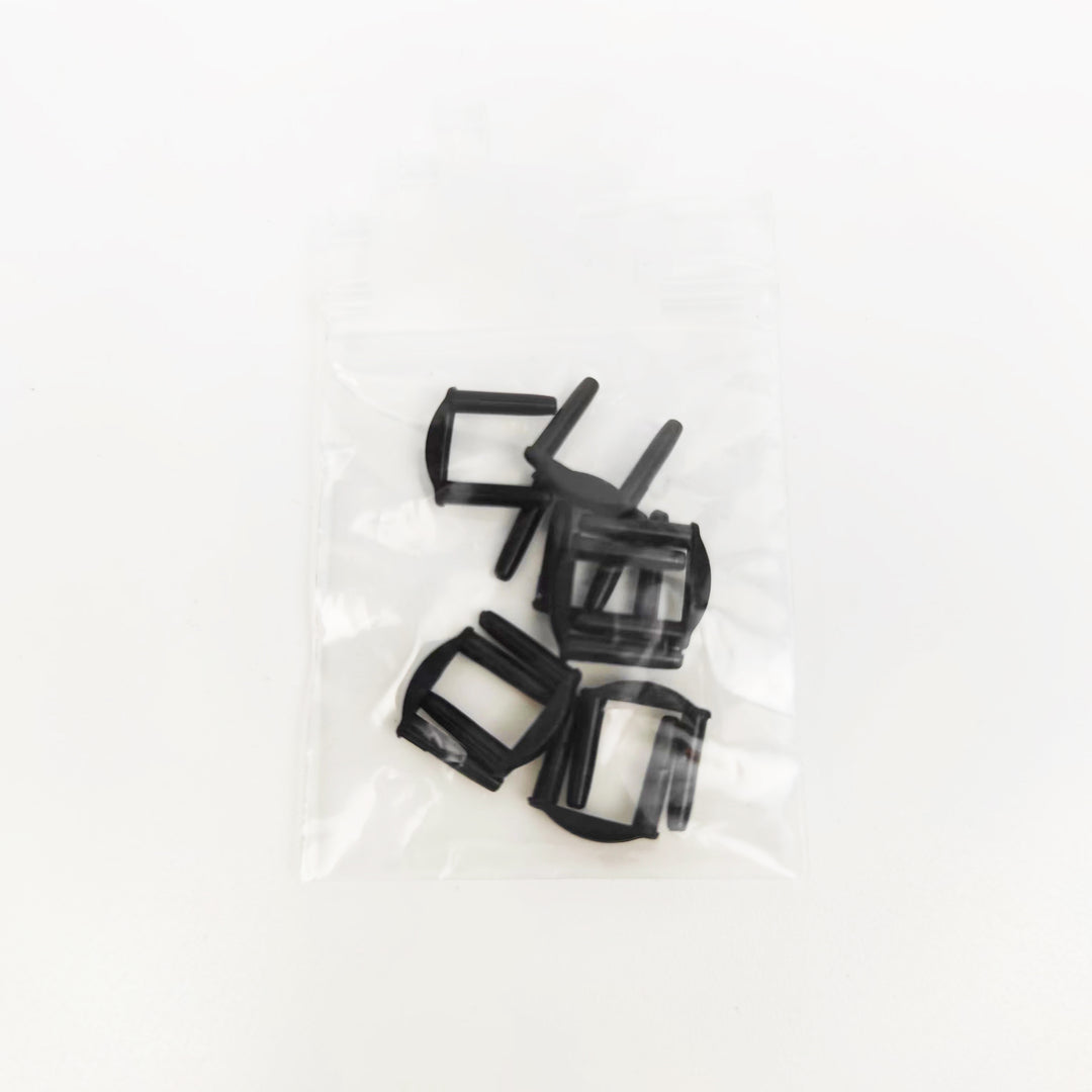 10 PCS/Bag Badminton Racket String Guard Connectors, T-shaped Long and Short Double Connectors