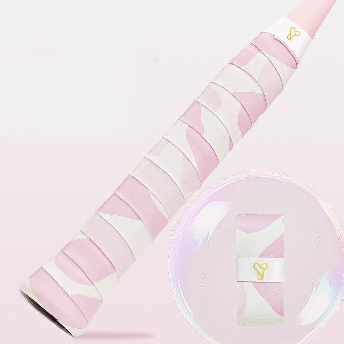 Badminton & Tennis Grip – Printed Design, Sticky, Anti-Slip, Sweat-Absorbent