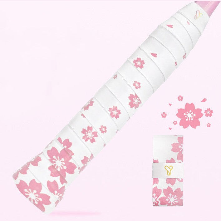 Badminton & Tennis Grip – Printed Design, Sticky, Anti-Slip, Sweat-Absorbent