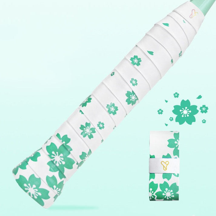 Badminton & Tennis Grip – Printed Design, Sticky, Anti-Slip, Sweat-Absorbent