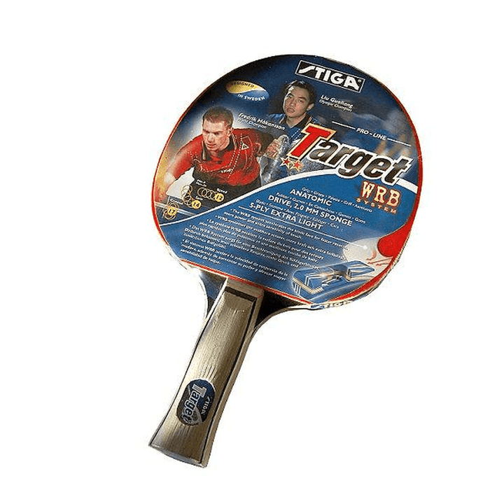 STIGA 2 STAR Table Tennis Bat 5 Layers wooden（Target/Power/Scorpio/Spectra)