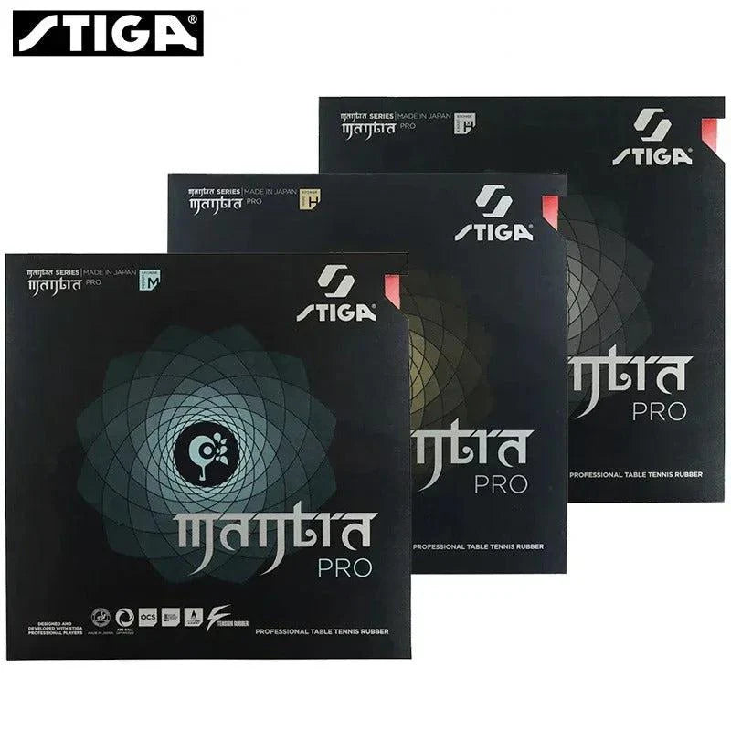 Stiga Mantra Pro M, H, Xtra Hard Table Tennis Rubber - red product image - STIGA table tennis rubber