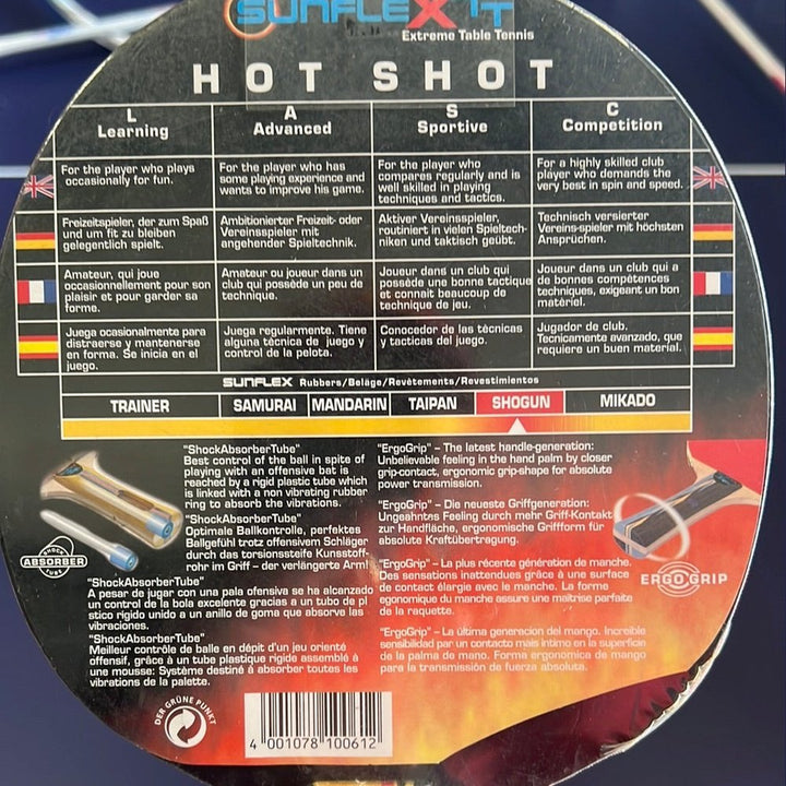 Sunflextt Table Tennis Bat Table Tennis Ping Pong Bat Paddle