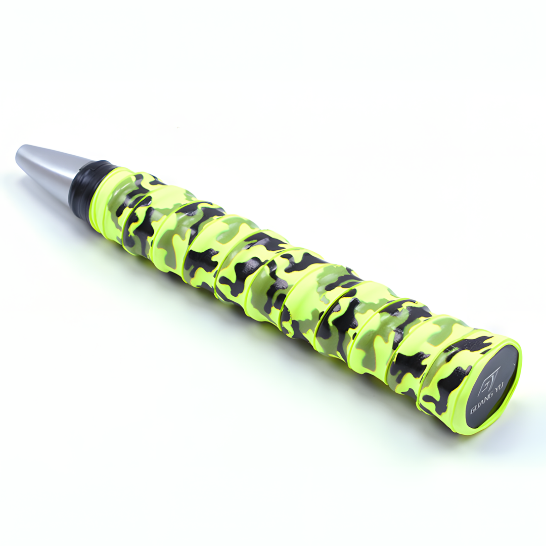 SPP Camouflage Memory Keel Racket Grip Anti Slip Super Absorbent Tennis, Badminton, Pickleball Overgrip Grip